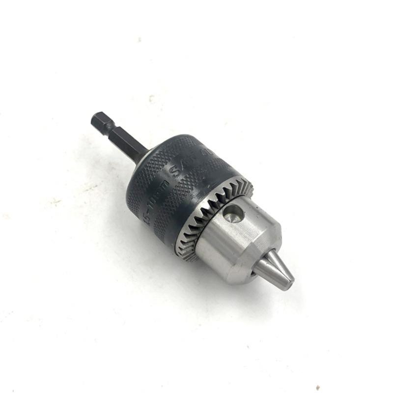 Quick Changing Drill Chucks Adapter Converter with Hexagonal 10mm Shank for Power Tool High Strength ABS Construction