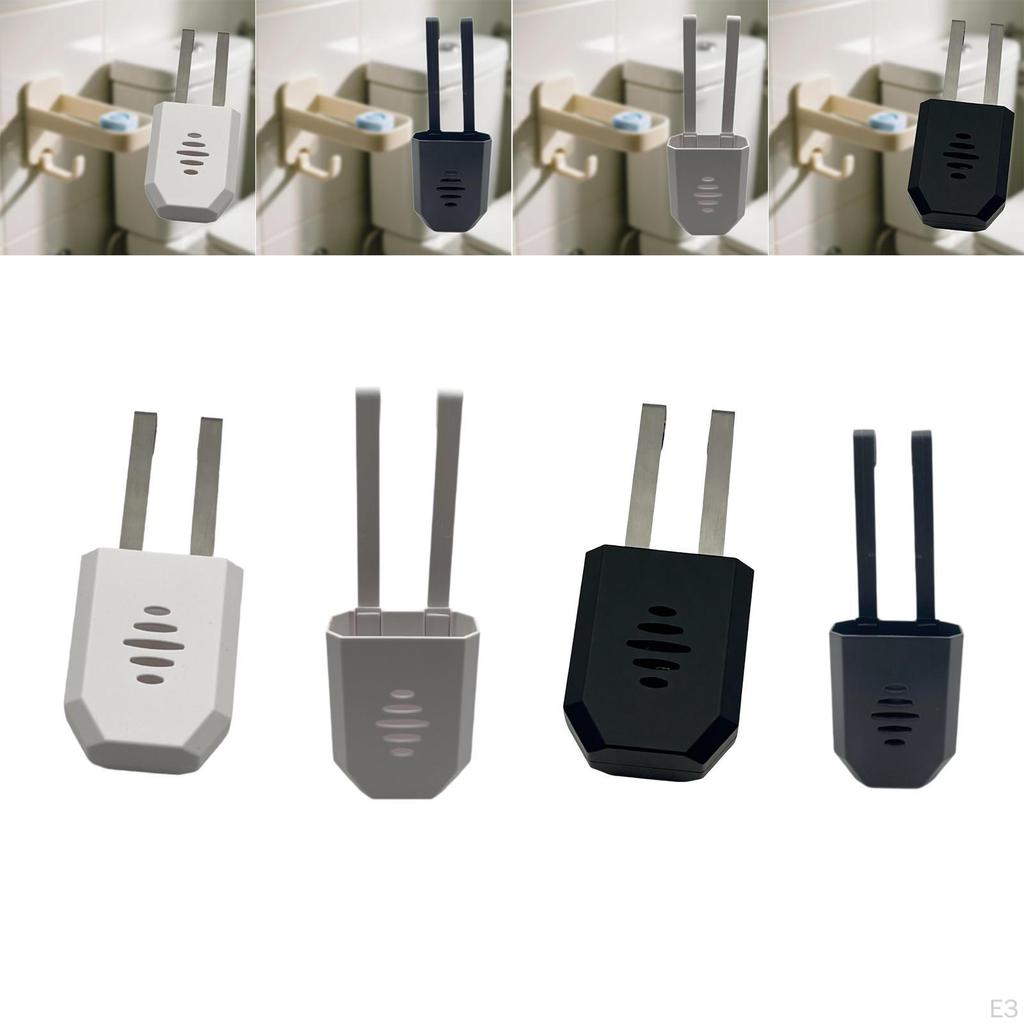Toilet Tank Cleaner Bracket Supply Holder Practical Lightweight Bowl Side Hanger for
