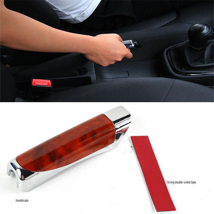 Carbon Fiber Car Handbrake Decorative Sleeve Cover