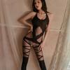 Yiyue Sexy Underwear Sexy One-piece Stockings Net Clothes Large Size Fishing Net Clothes Net Socks Uniform Women's Pajamas