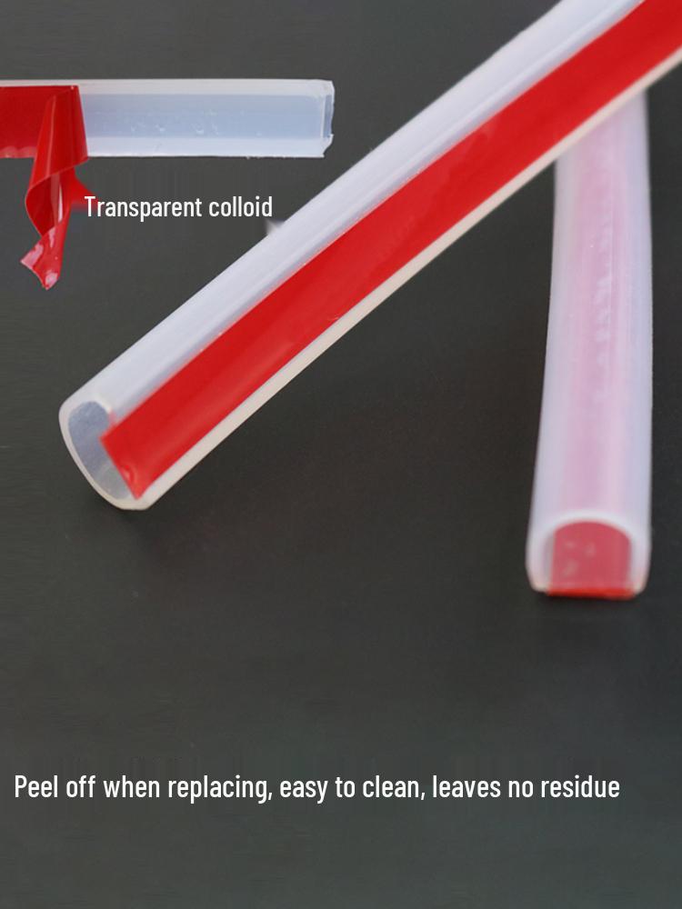 D-Shaped Silicone Sealing Strip: High-Temperature, Water-Retaining, Self-Adhesive, Anti-Collision, Shock-Absorbing for Doors & Windows