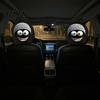 Headrest Cover for SUV Funny Car Covers Spooky Pattern Seat Polyester Protector Protector Universal Breathable Stretchy Interior Accessories