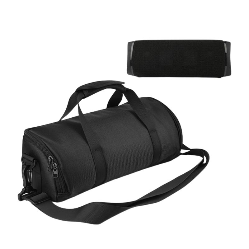 Portable Traveling Cases Shells for SRS-XB43 Speaker Pouch  Cases Easy to Open Close Speaker Bags Shoulder Shells