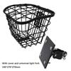 Universal Large Capacity Storage Baskets Metal Bicycle Front Basket  Electric Bicycles Accessories