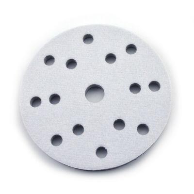 1*6 Inch 15 Holes Sponge Interface Pad Hook Loop Sanding Disc Sander Backing Pad