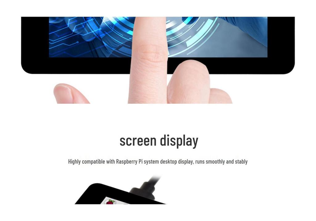 Weixue 3.5" Raspberry Pi Touchscreen, 320×480 IPS, 5-Point Touch