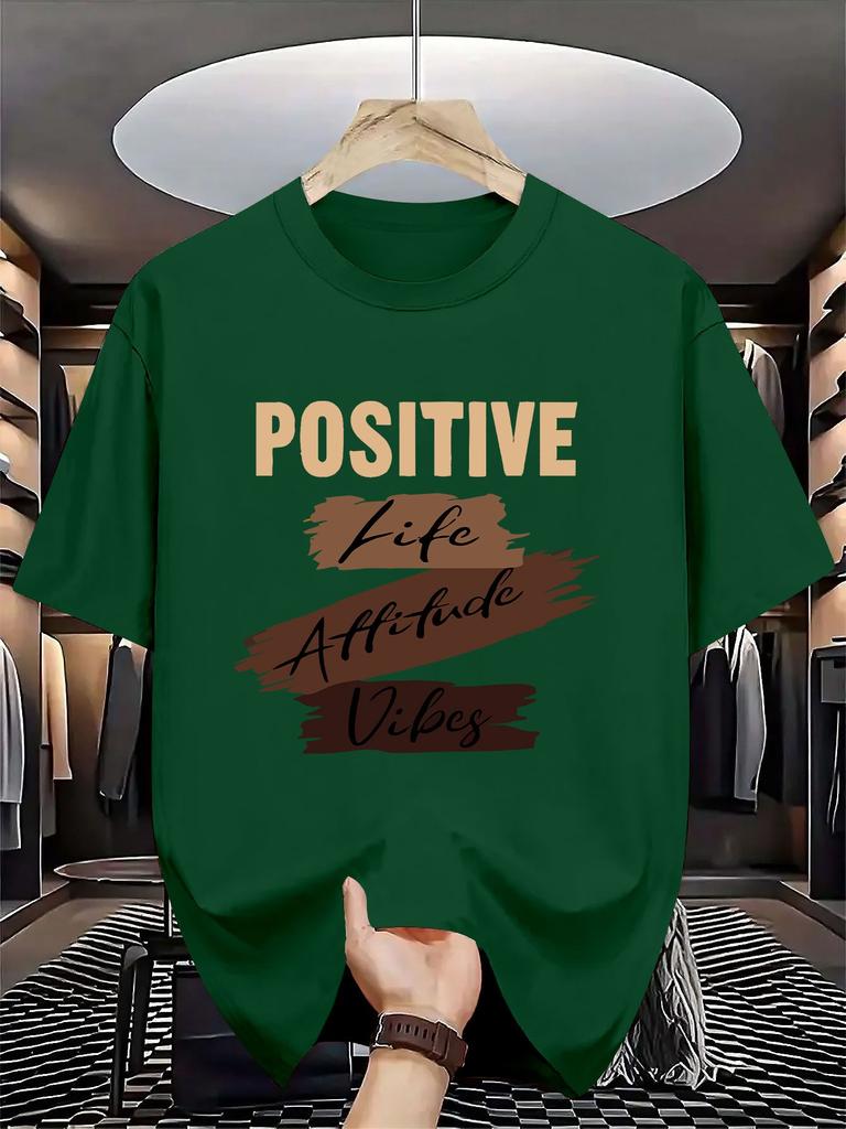 2026 Summer New Style Unisexs Pure Cotton TShirt Street Casual Fashion Soft and Comfortable Breathable Simple Letter Pattern Prin