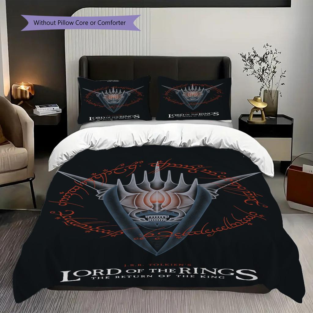 Hobbit Annual Threepiece Set 1 Duvet Cover 2 Pillowcase Without Core Christmas Birthday Gift Soft And Comfortable Duvet Cover And Pillowcase