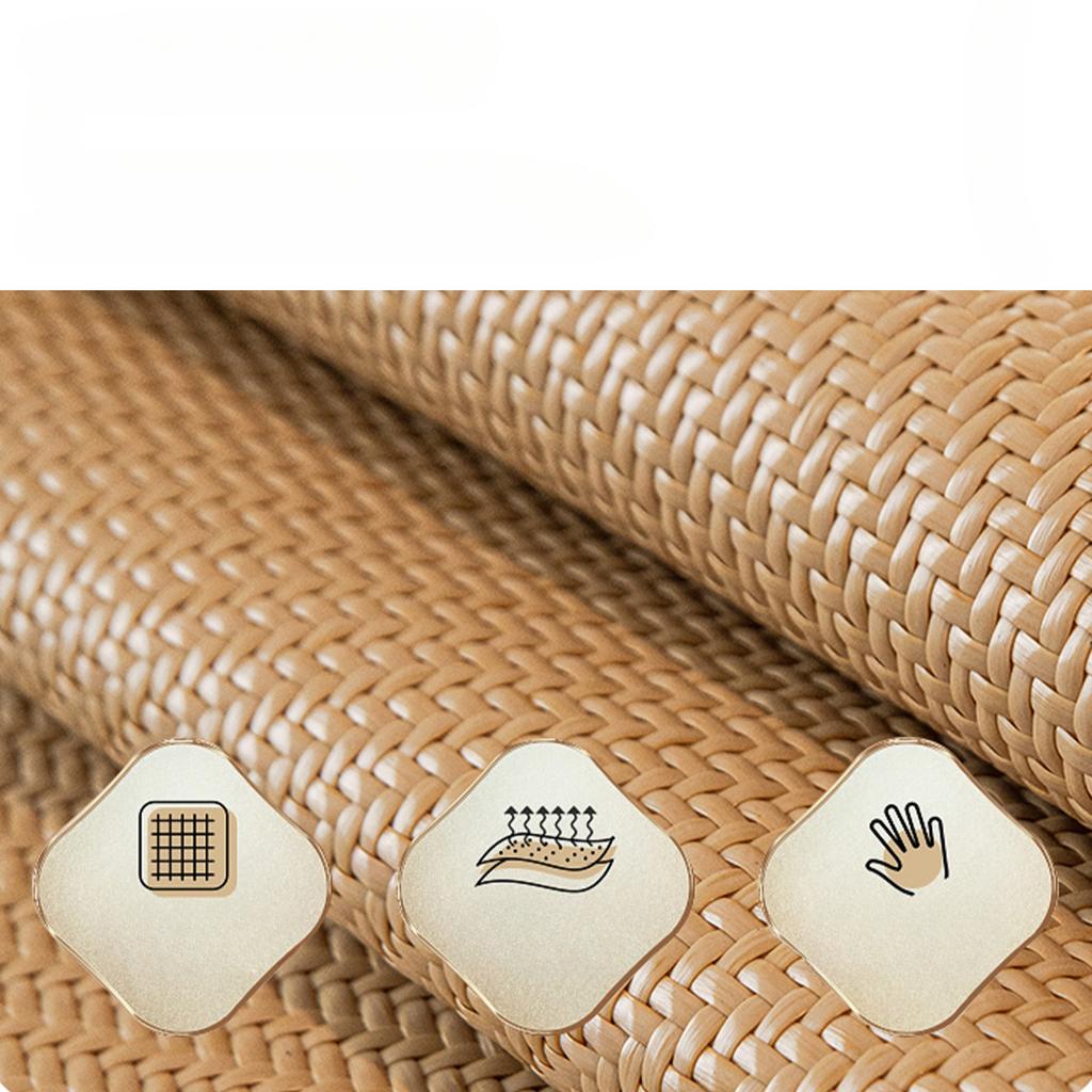 Polštář na pohovku Léto Léto Letní podložka Ratanová podložka Polštář Protiskluzový Odolný proti skvrnám Jednoduchý Potah na pohovku Univerzální potah Vysoce kvalitní pocit