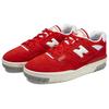New Balance 550 Suede Pack - Team Rot Unisex Sneaker Weiß Beton BB550VND