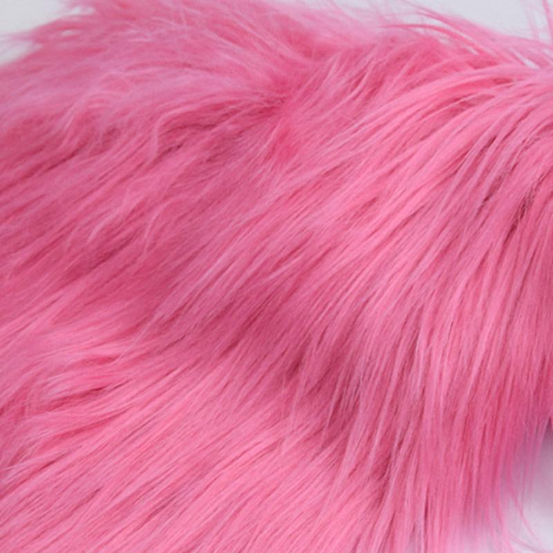 50/100cm Colorful Faux Fur Fabric Imitation Plush Cloth for Patchwork Sewing Material DIY Doll Beard Hair Chair Decorative Cover