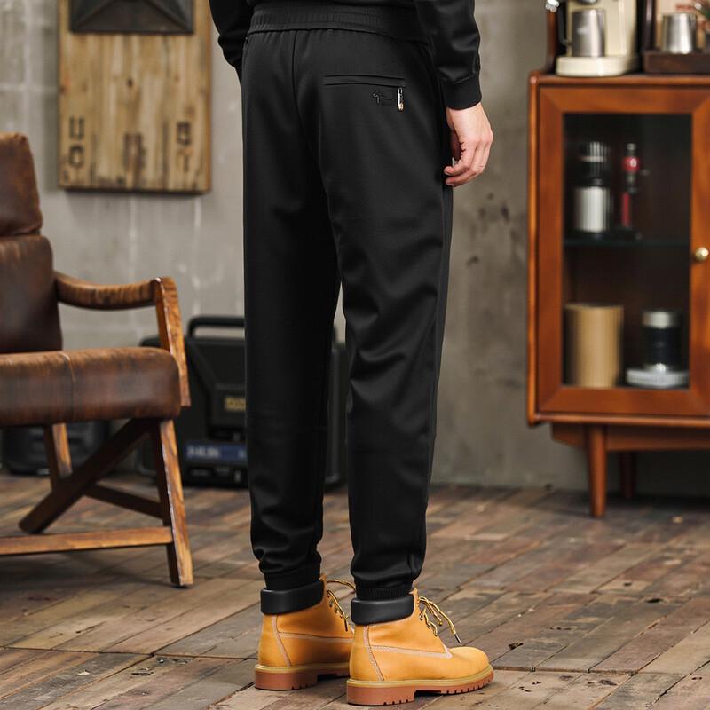 Men's Fleece-Lined Drawstring Jogger Pants