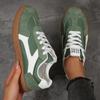 Large-size Lace-up Shoes - New Style, Spring-autumn Retro Flat Sports Shoes for Women