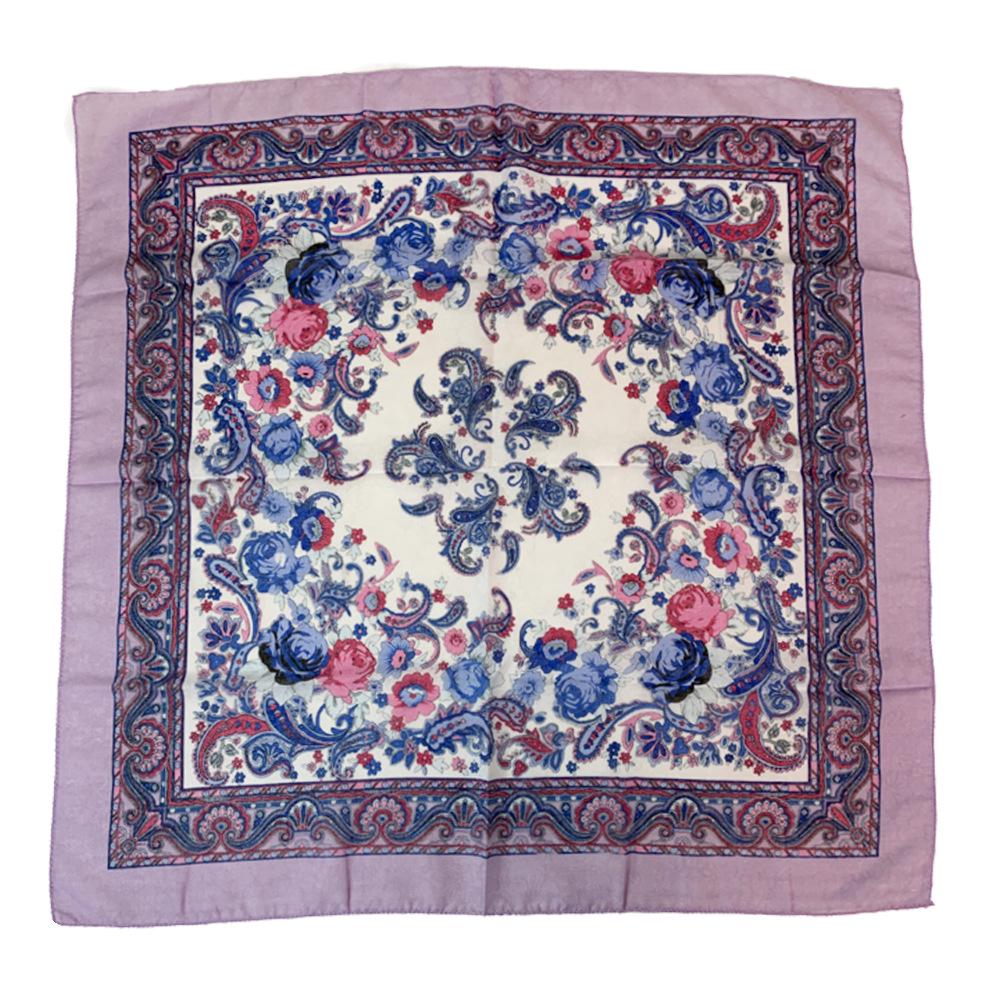 Bohemian Cashew Print Headscarf: Ethnic-Style Dustproof & Sun Protection Wrap