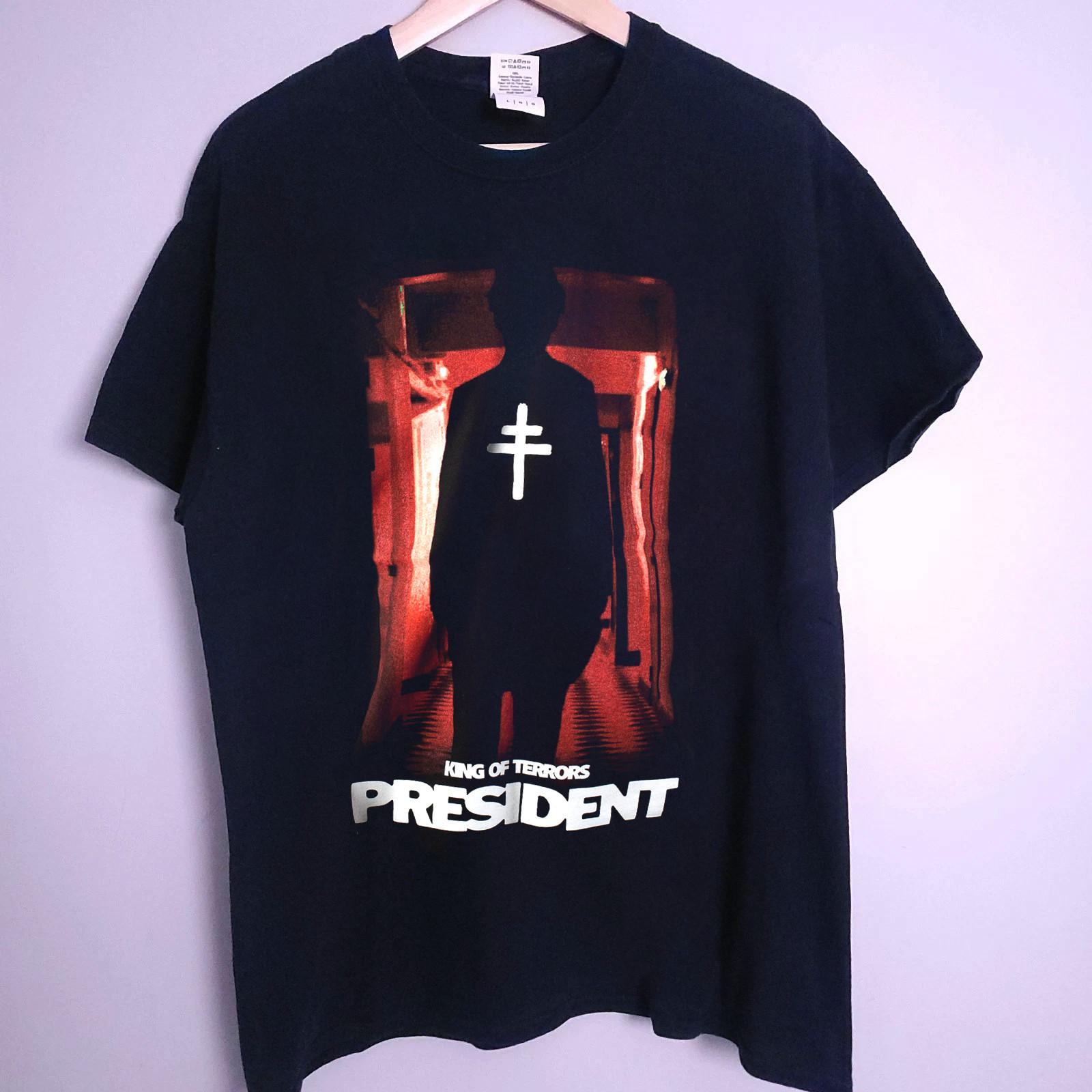 Collection President Band King Of Terrons Cotton Black S to 5XL Shirt SN784 L