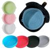Silicone Air Fryers Oven Baking Tray Pizza Fried Chicken Airfryer Silicone Basket Reusable Airfryer Pan Liner Accessories