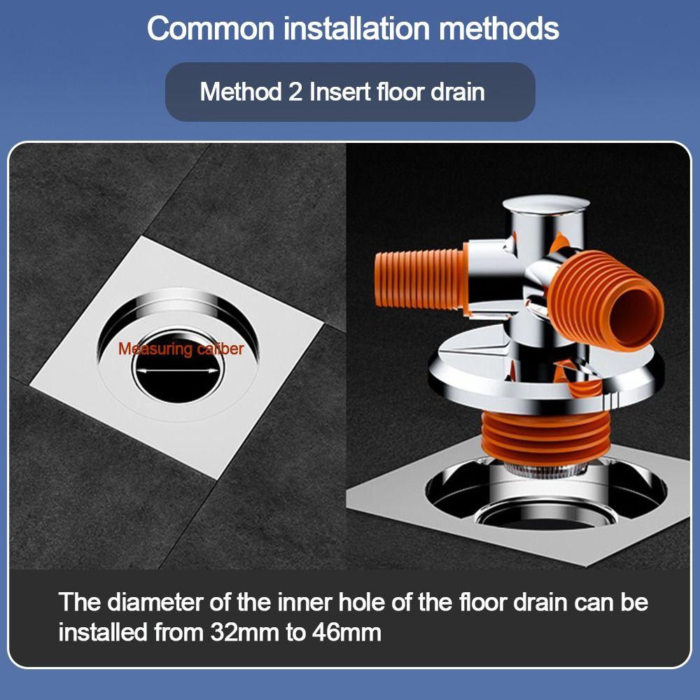 Multifunksjonell servant avløpsrøradapter Vaskemaskin dreneringsutstyr