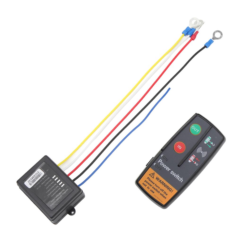 Kabellose Seilwinde Fernbedienung DC 12V 24V 3-in-1 Langlebiger Handsender Schalter Controller für LKW ATV SUV