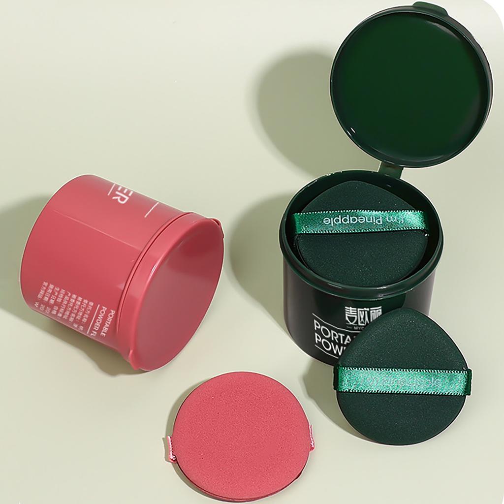 Powder Puff Soft Makeup Puff Blending Sponge For Creams ,Powder, Wet Dry Use, Teardrop And Round For All Types Of Skin