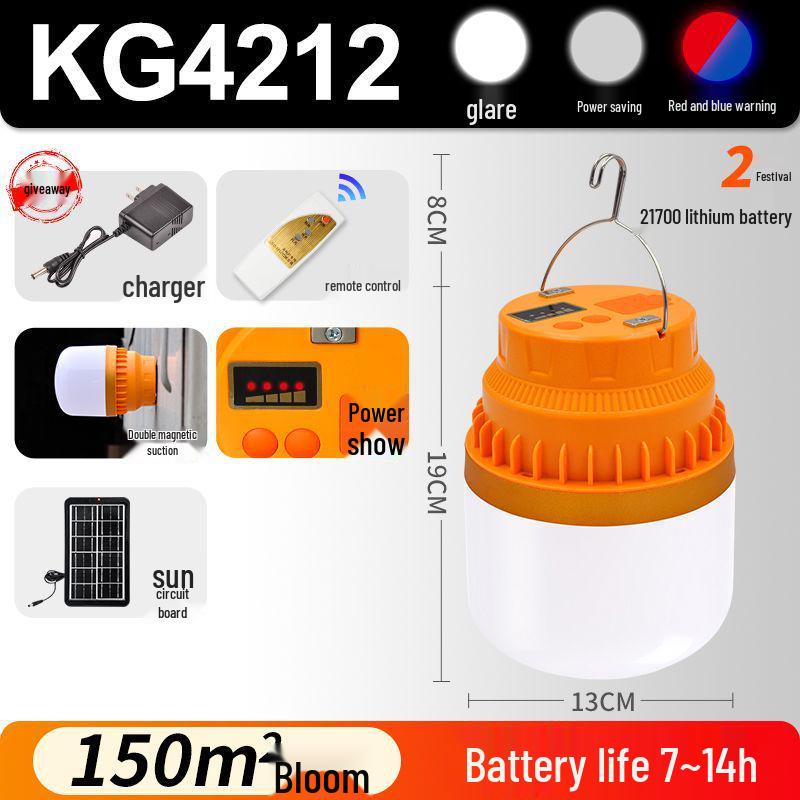 A1R Ultra-Long Battery LED Camping Lantern, Rechargeable Outdoor Light for Super Bright Campsite and Emergency Use