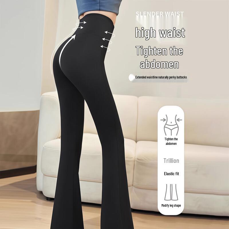 GRACEWELL Women's High-Waist Flared Yoga Leggings