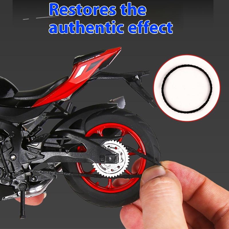 1/12 Suzuki GSX1000R Motorcycle Model Alloy Die Cast Motorcycle Ornaments Boys Toy Birthday Gift