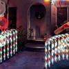 5 - In - 1 Red & Green Solar - Powered Candy Cane Lights With Snowflake Ornaments, Christmas Decor For Outdoor Yard