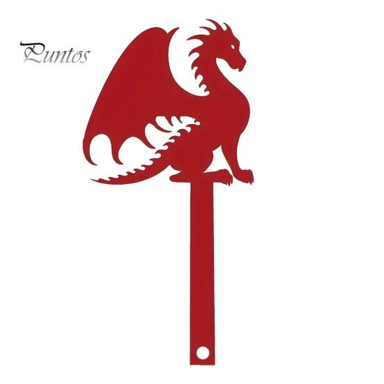 

Флаг для почтового ящика, акриловый силуэт дракона, флаг для почтового ящика, устойчивый к погодным условиям, сменный флаг для почтового ящика, декоративный знак для почтового ящика на открытом воздухе A