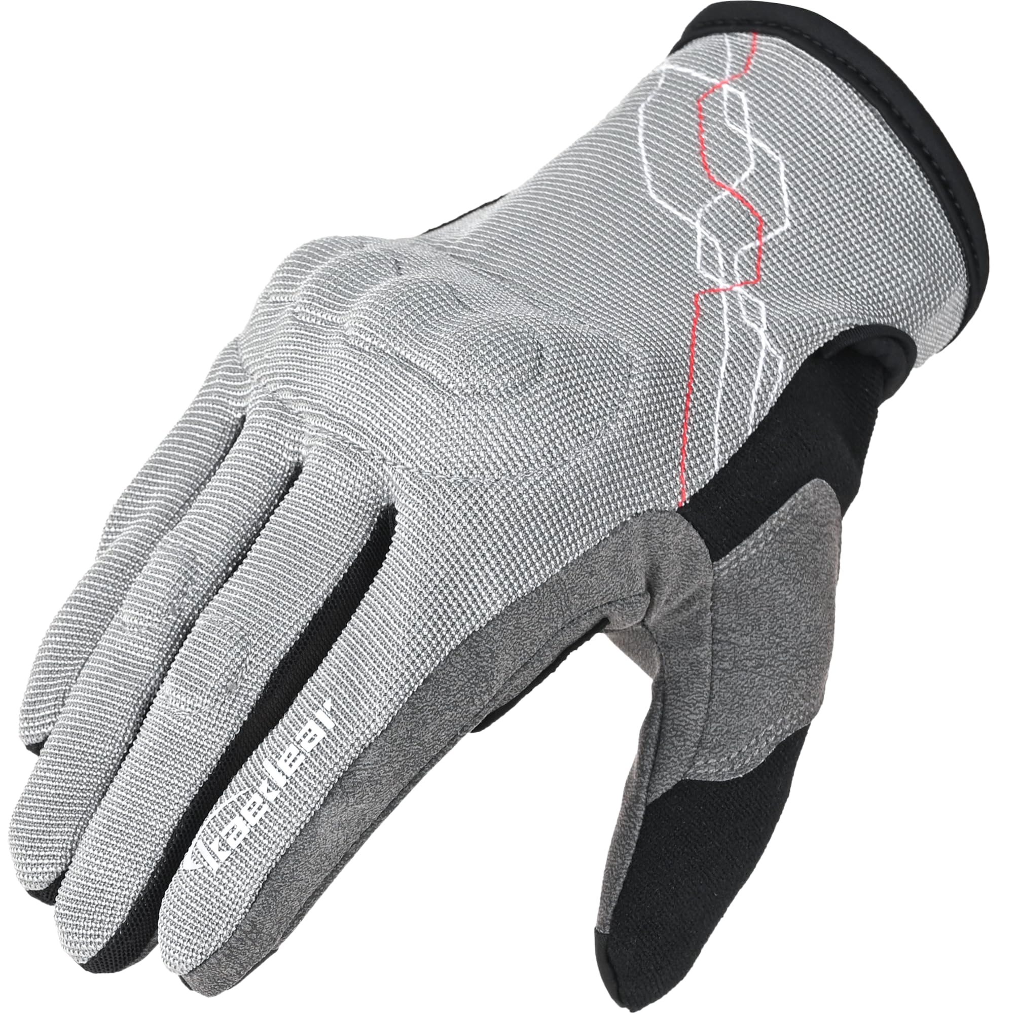 

Kaedear Motorcycle Smartphone Touch Breathable KDR-MX-GL8 Gloves, Mesh, Spring/Summer Protective, Compatible, (Gray, L) сірий колір