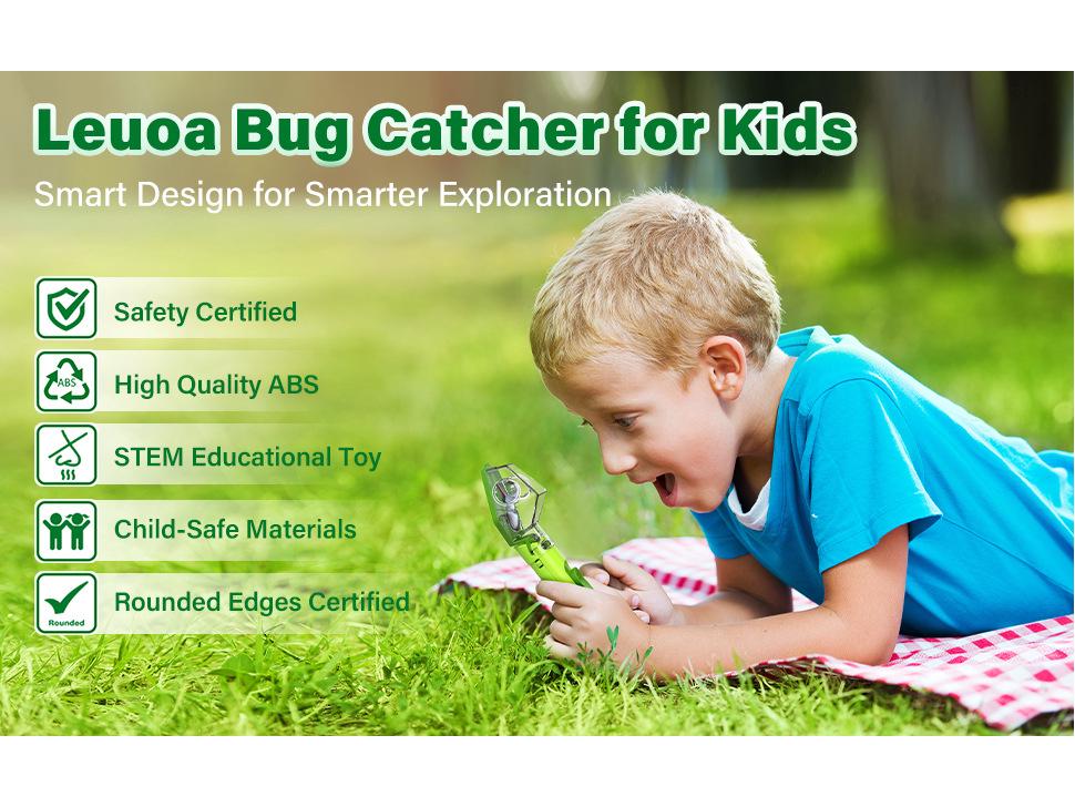 Kids' Insect Catcher with 6x Magnifying Glass | STEM Adventure Toy