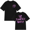 2026 Sommer Mode Trendiges T-Shirt Rockmusiker Yungblud Be Fookin Happy T-Shirt Sommer Freizeit T-Shirts Herren Damen Hip Hop Mode T-Shirt
