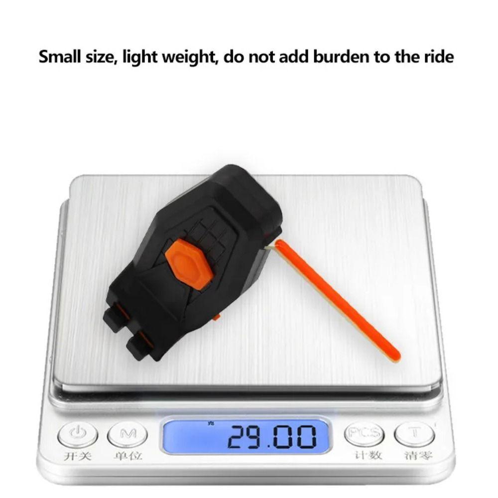 Waterproof LED Cycling Rear Lamp Multifunctional Charging Bicycle Rear Light Outdoor