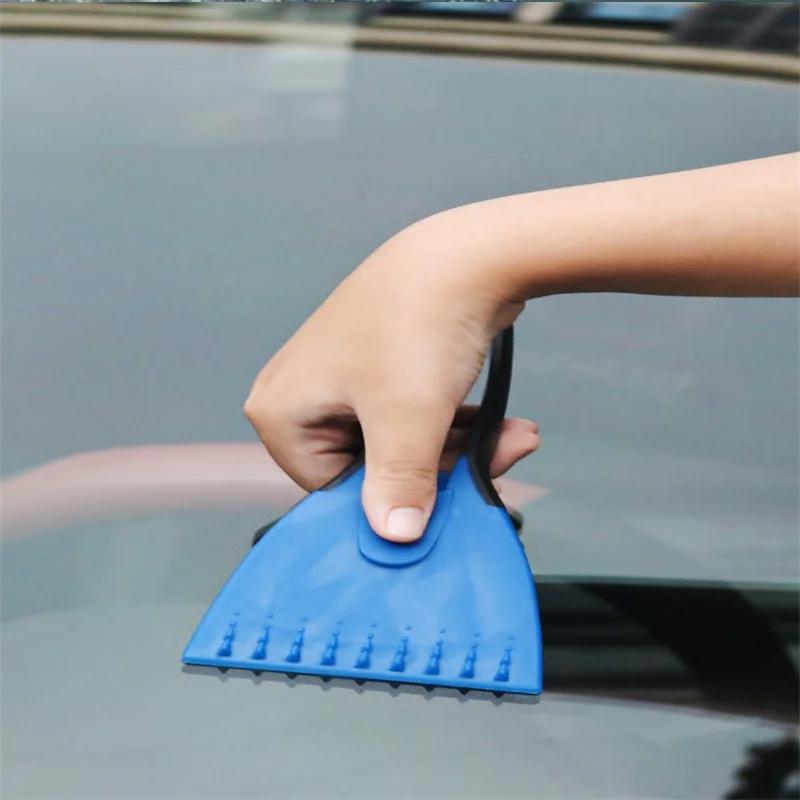 Mini Durable Car Snow Removal Shovel Car Silicone Ice Scraper Winter Snow Removal Scraper Tool
