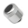 Car Audio Knob Volume Control Knob Silver Color Stable Characteristics Brand New Condition For S6 C6 2007-2010