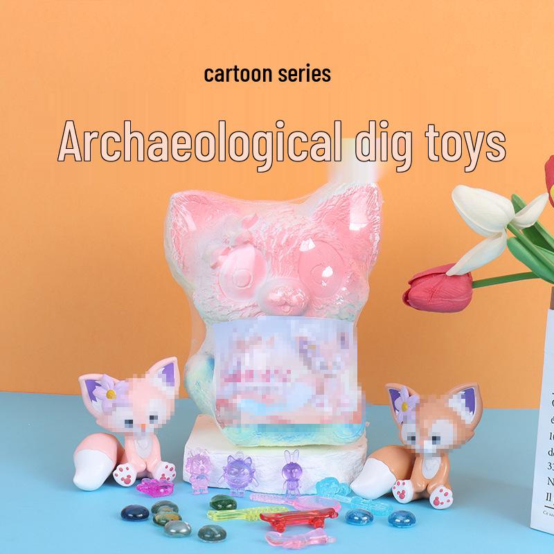 

Апрель Новый Поиск Сокровищ DIY Блайнд Бокс - Лина Белл Ручная Работа Археологические Раскопки Игрушка