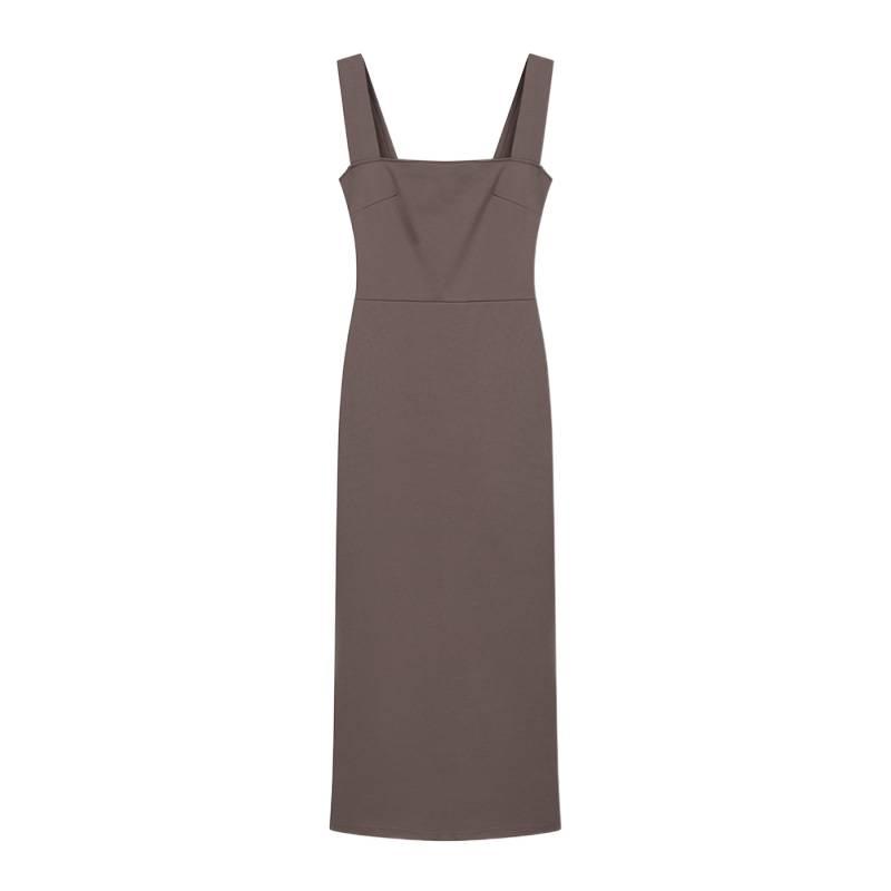 2026 Frühjahr/Sommer Französische Silhouette Spaghettiträger Schlankmachendes Taillenbetontes Langes Kleid für Damen