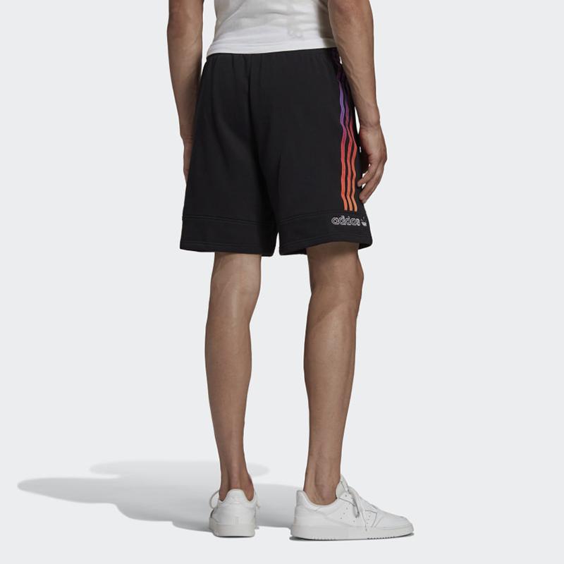 Men's Shorts Adidas Originals Casual Shorts Men's Black Moderate