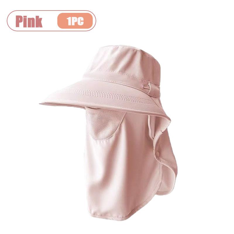 Full Protection Sun Hat with Face Cover and Neck Breathable for Women Summer Outdoor Fishing Hiking Climbing UV Protection Cap