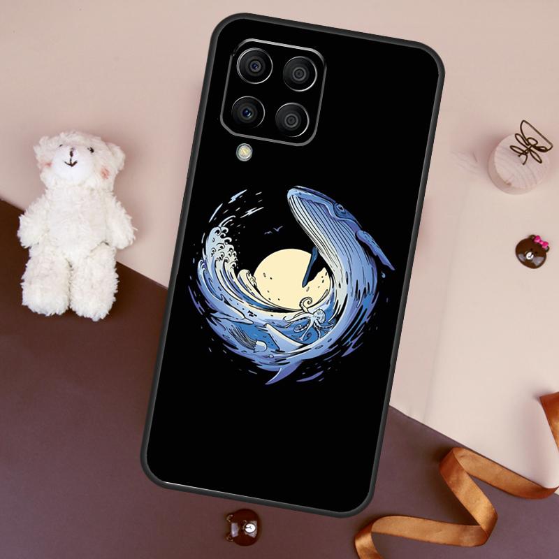 

Whale Fish Wave Sea Case For Samsung Galaxy M06 M53 M13 M31 M11 M35 M55 M15 M56 M36 M16 M12 M32 M52 M14 M34 M54 Samsung M16