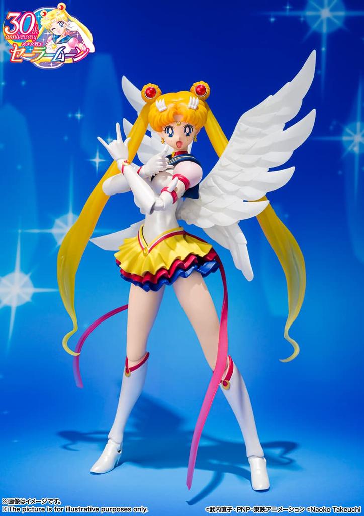 TAMASHII NATIONS Sailor Moon Eternal Sailor Moon Approximately 135mm Painted Movable Figure S.H.Figuarts ABS&PVC