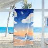 Bluey Bingo Adventure Beach Towel Super Soft & Absorbent Comfortable Lightweight Suitable for Sports, Travel, Swimming, Yoga, Bathroom, Beach, And Poo