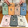 Case For iPhone 17 Pro Max Creative Astronaut Formula Print Magnetic For Magsafe Hybrid Slim Matte Cover For iPhone 16 15 14 13 Pro Max