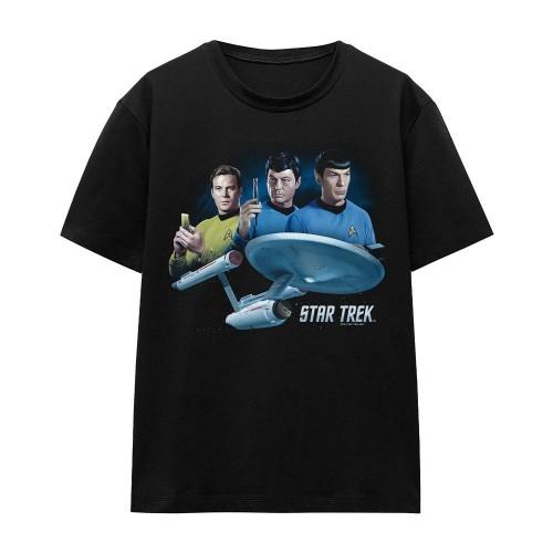 STAR TREK Unisex Adult Hand Three T-Shirt