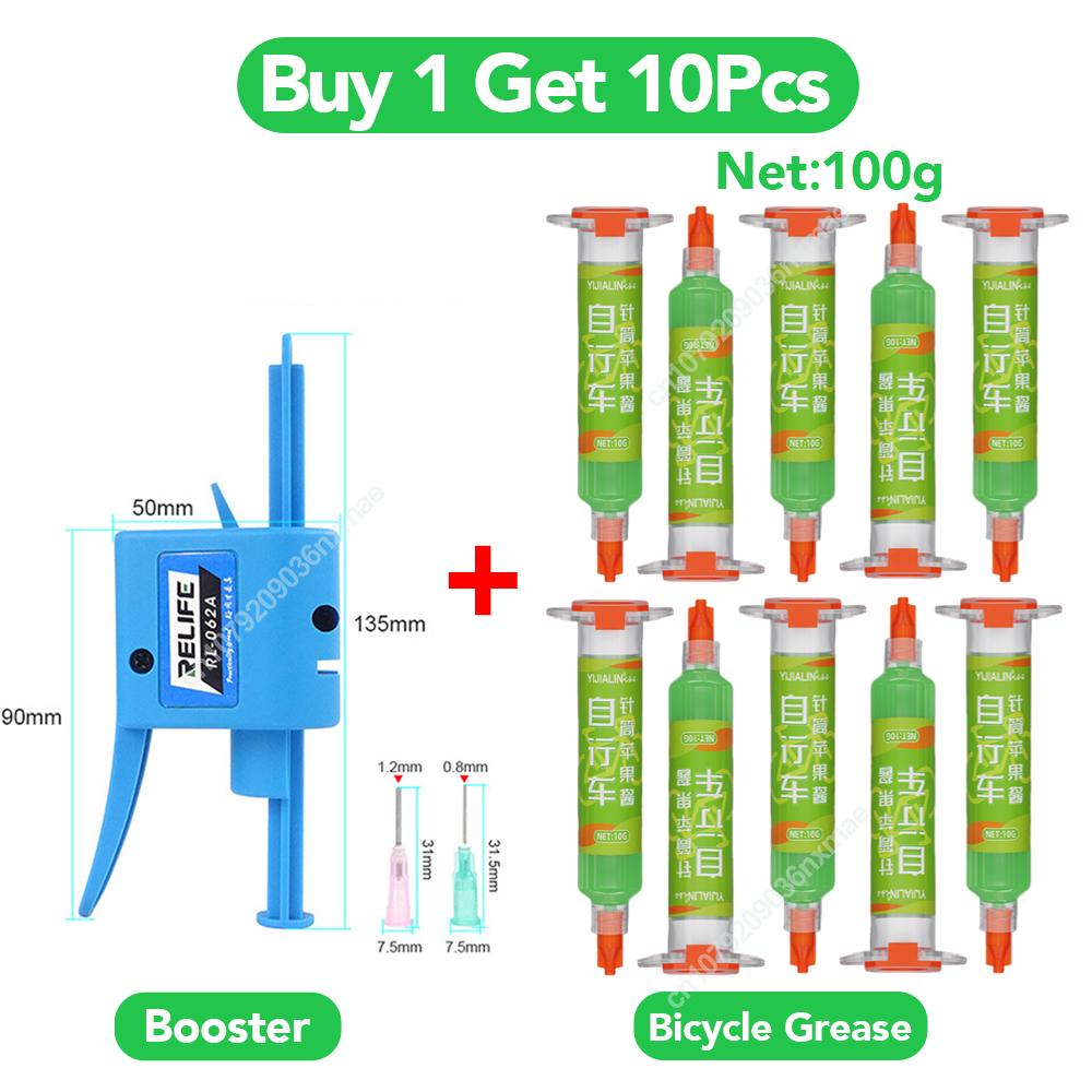 1-5PCS Bicycle grease Green applesause Bearing Grease Hub BB Lubricants Oil Lubricant Lube Lipid Elements for Shimano Sram