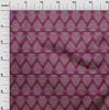 oneOone Georgette Viscose Dark Magenta Fabric Block Diy Clothing Quilting Fabric Print Fabric By Yard 42 Inch
