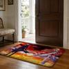 Hot Anime SSword Art Online Floor Mat Soft Flannel Absorbent Mat Non-Slip Rug Home Bedroom Bathroom