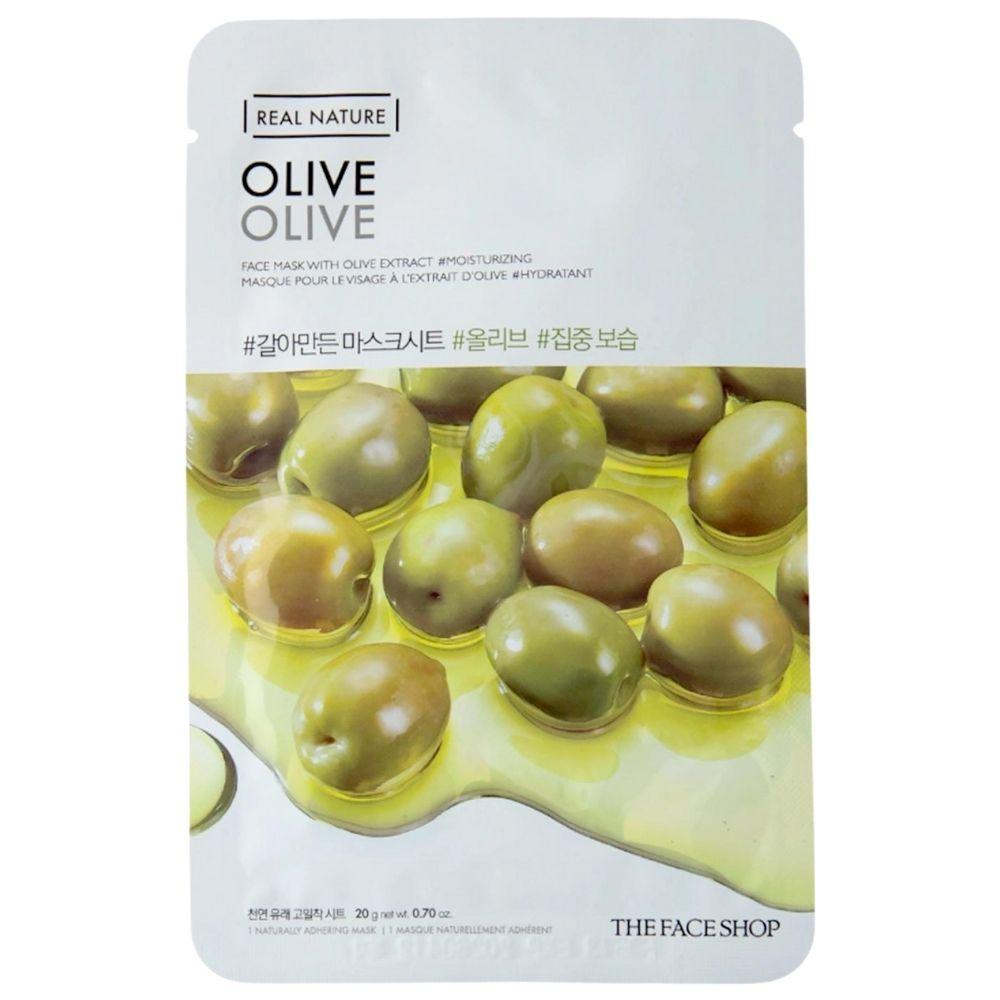 The Face Shop Real Nature Olive Extract Moisturizing Sheet Mask