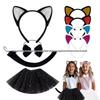 Child's Halloween Plush Cat Ear Headband