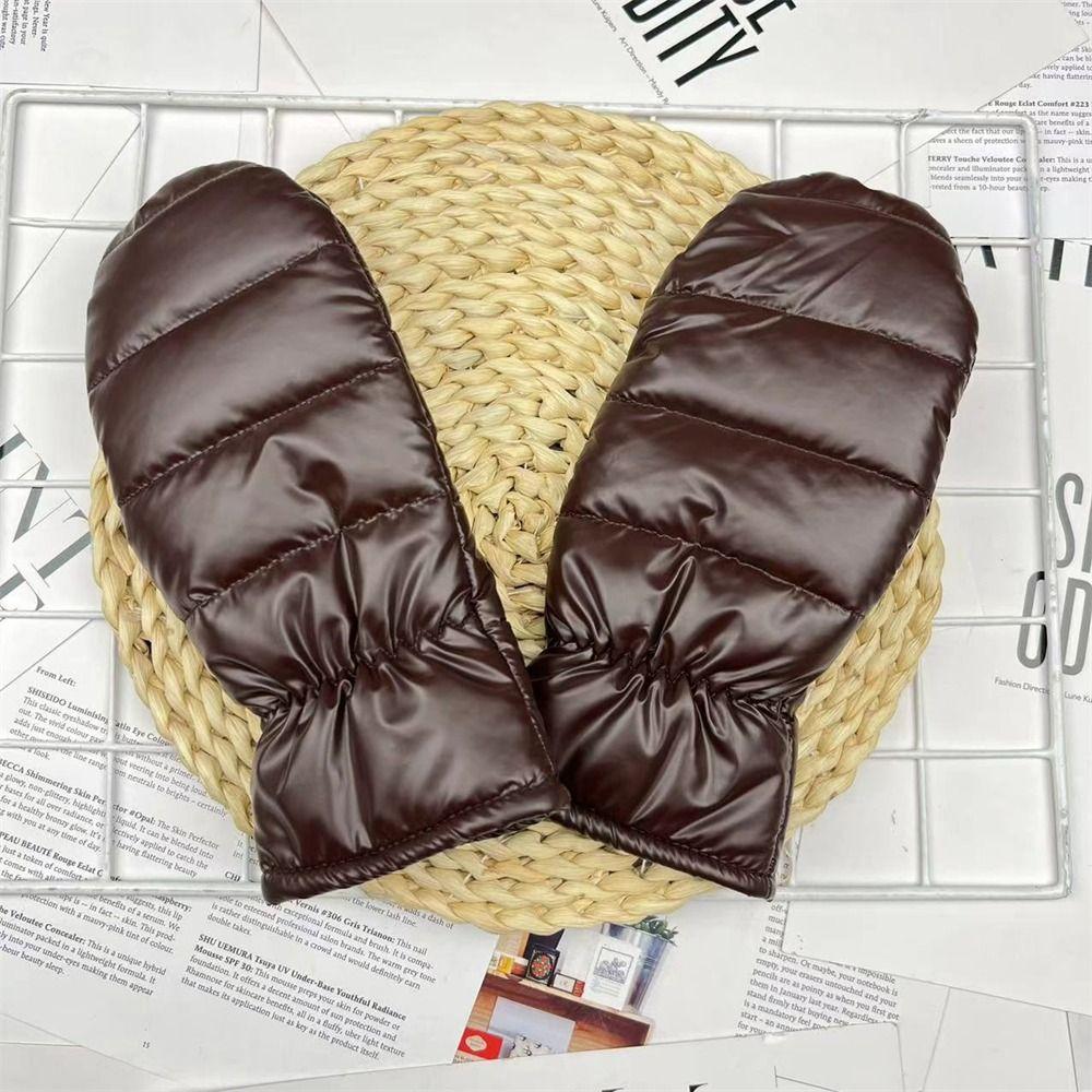 Waterproof Cycling Skiing Gloves Keep Warm Full Fingers Mittens Fashion Winter Gloves Women