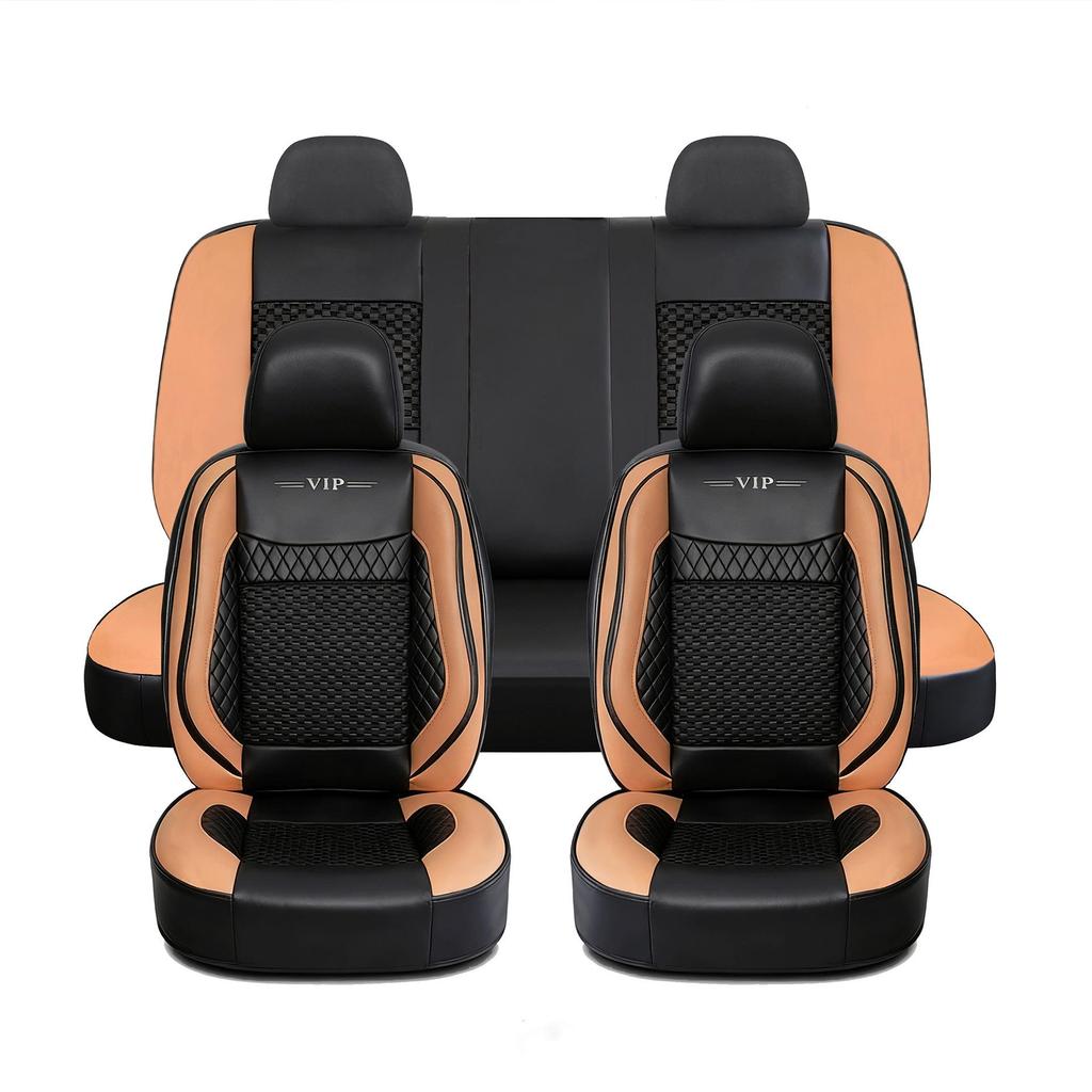 Breathable Ice Seat Cushion for Volkswagen Jetta, Sagitar, Bora, Golf, Magotan - Full Summer Coverage